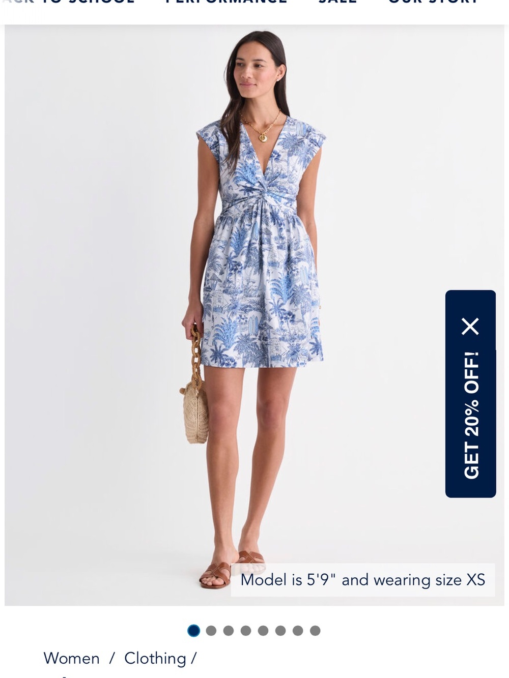 Vineyard Vines Tasha Twist Dress (this season)